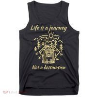 Wayward Son Life Is A Journey Hiking Camping Tank Top thumb 0