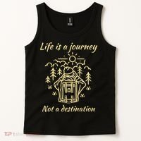 Wayward Son Life Is A Journey Hiking Camping Tank Top thumb 2