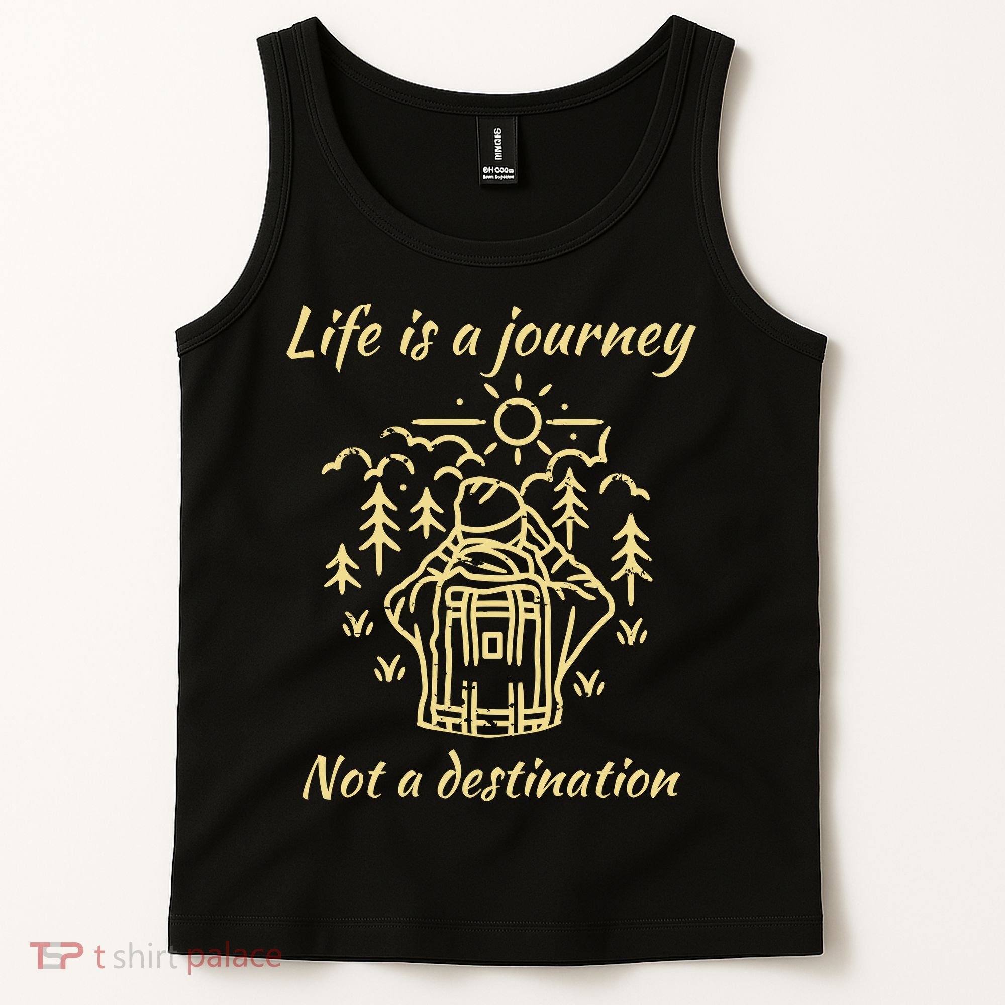 Wayward Son Life Is A Journey Hiking Camping Tank Top
