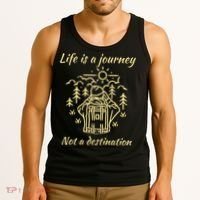 Wayward Son Life Is A Journey Hiking Camping Tank Top thumb 3