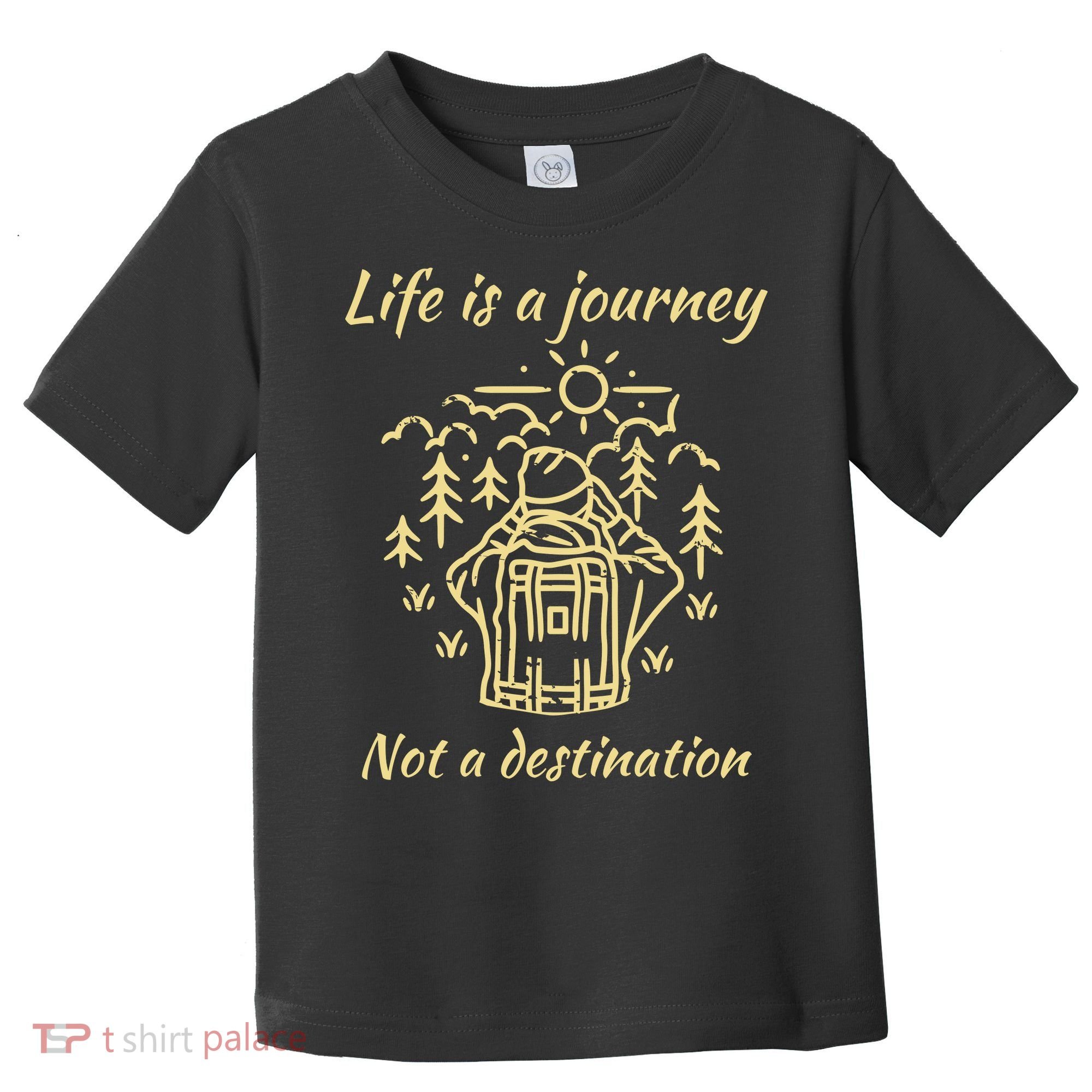 Wayward Son Life Is A Journey Hiking Camping Toddler T-Shirt