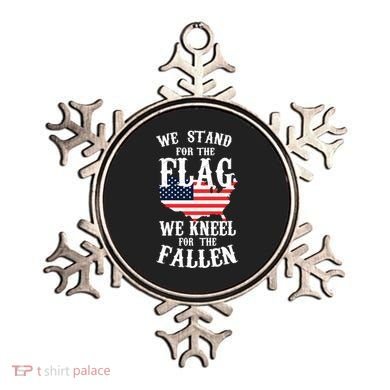 We Stand For The Flag Kneel For The Fallen Ornament
