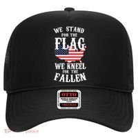 We Stand For The Flag Kneel For The Fallen Hat thumb 0