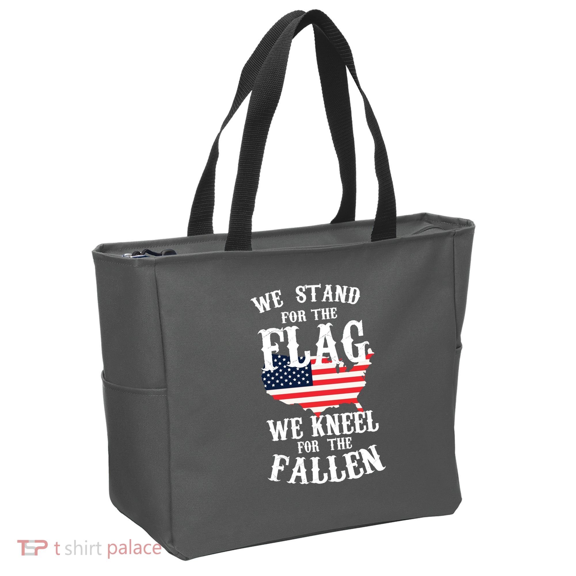 We Stand For The Flag Kneel For The Fallen Tote Bag