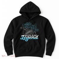 Water Slide Legend Waterslides Aqua Park Swimmer Waterpark Hoodie thumb 0