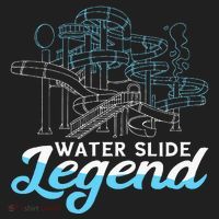 Water Slide Legend Waterslides Aqua Park Swimmer Waterpark Tumbler thumb 3