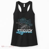 Water Slide Legend Waterslides Aqua Park Swimmer Waterpark Women's Tank Top thumb 0