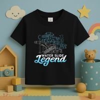 Water Slide Legend Waterslides Aqua Park Swimmer Waterpark Toddler T-Shirt thumb 3