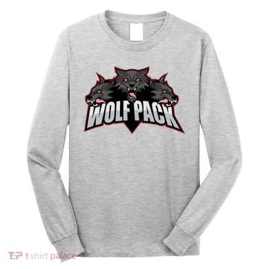 Wolfpack Sports Logo Long Sleeve Shirt