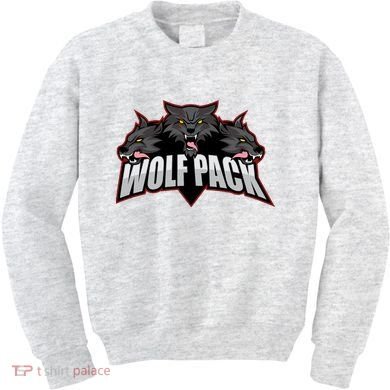 Wolfpack Sports Logo Kids Sweatshirt