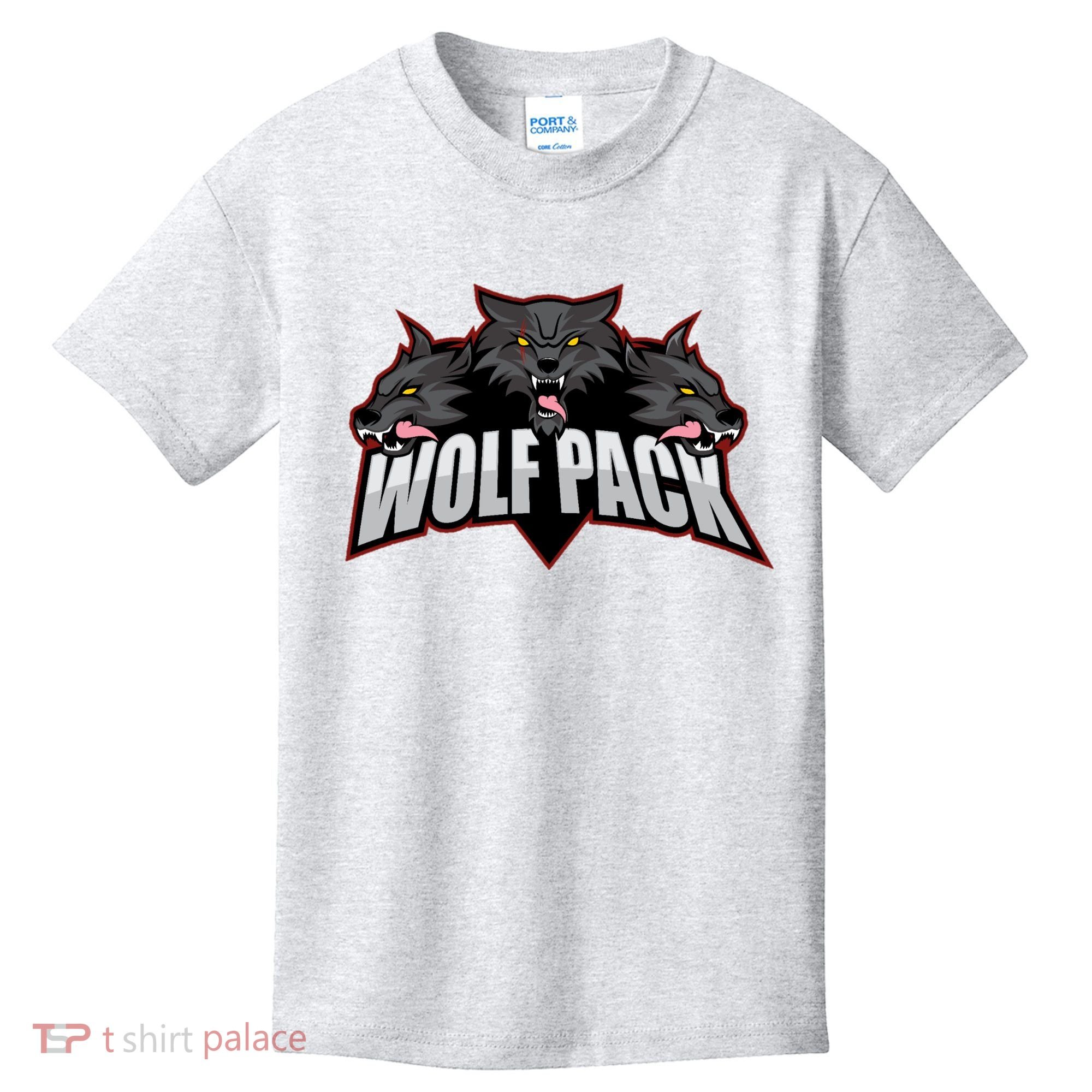 Wolfpack Sports Logo Kids T-Shirt
