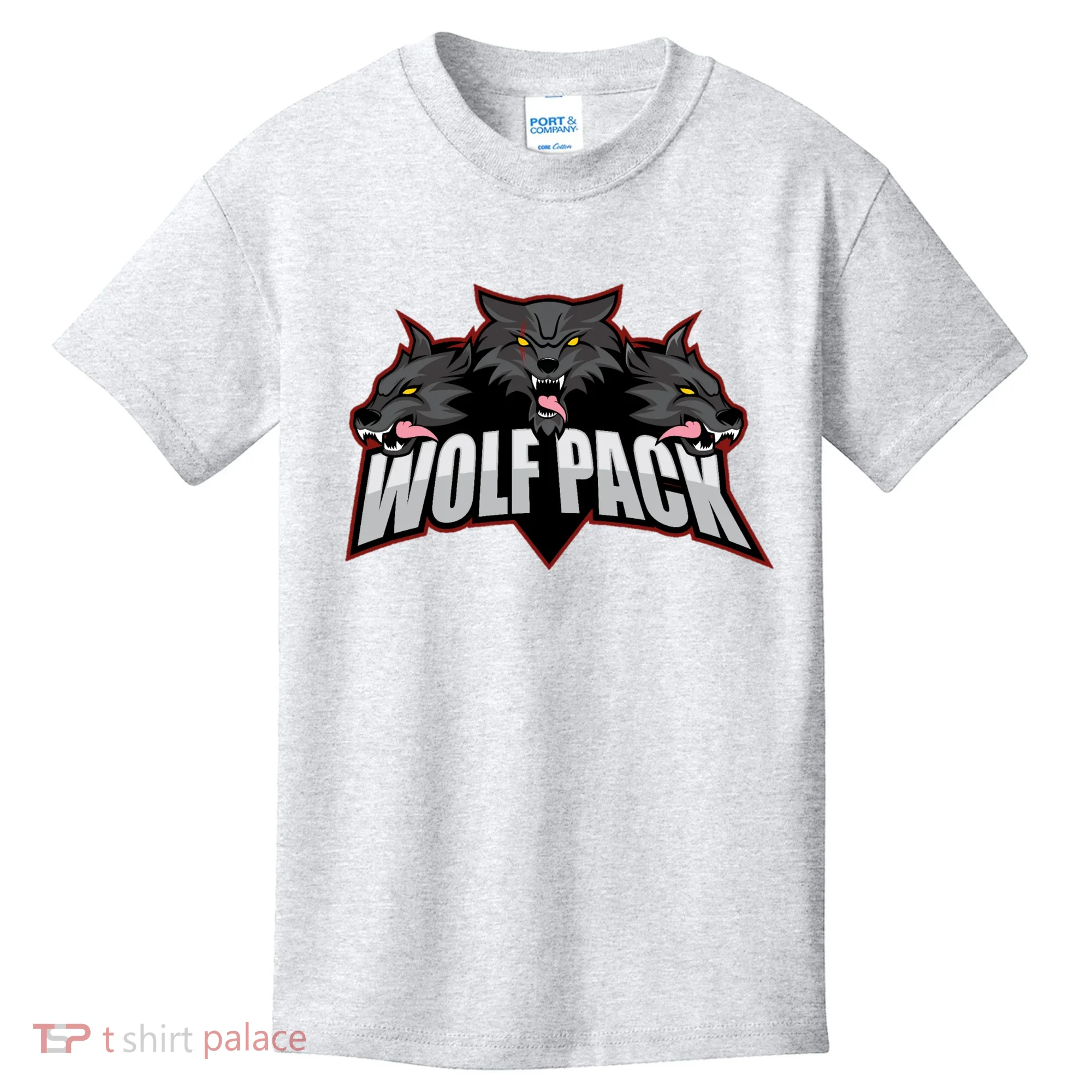 Wolfpack Sports Logo Kids T-Shirt