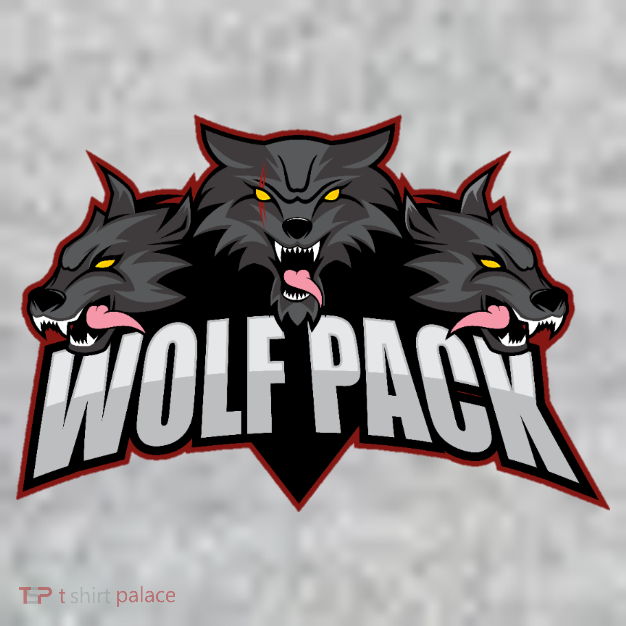 Wolfpack Sports Logo Kids T-Shirt