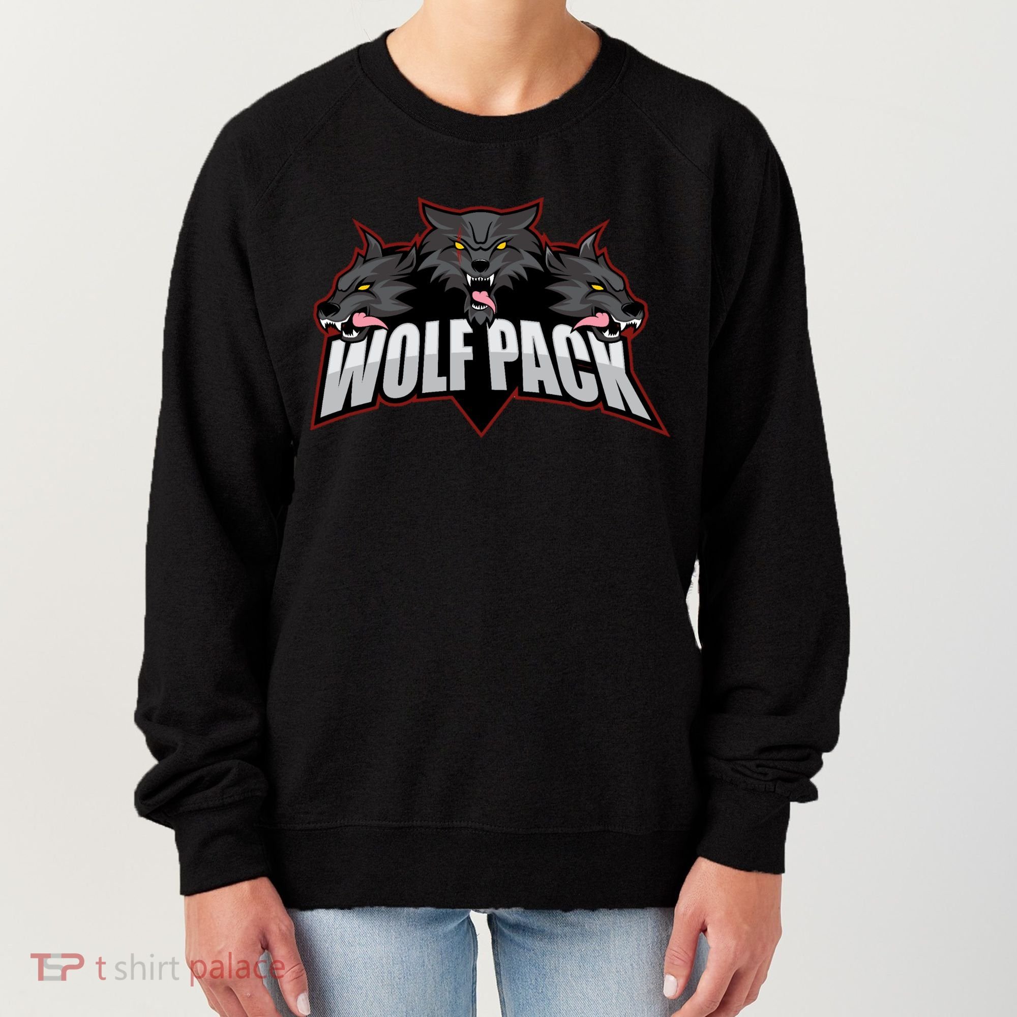 Wolfpack Sports Logo Women's Sweatshirt