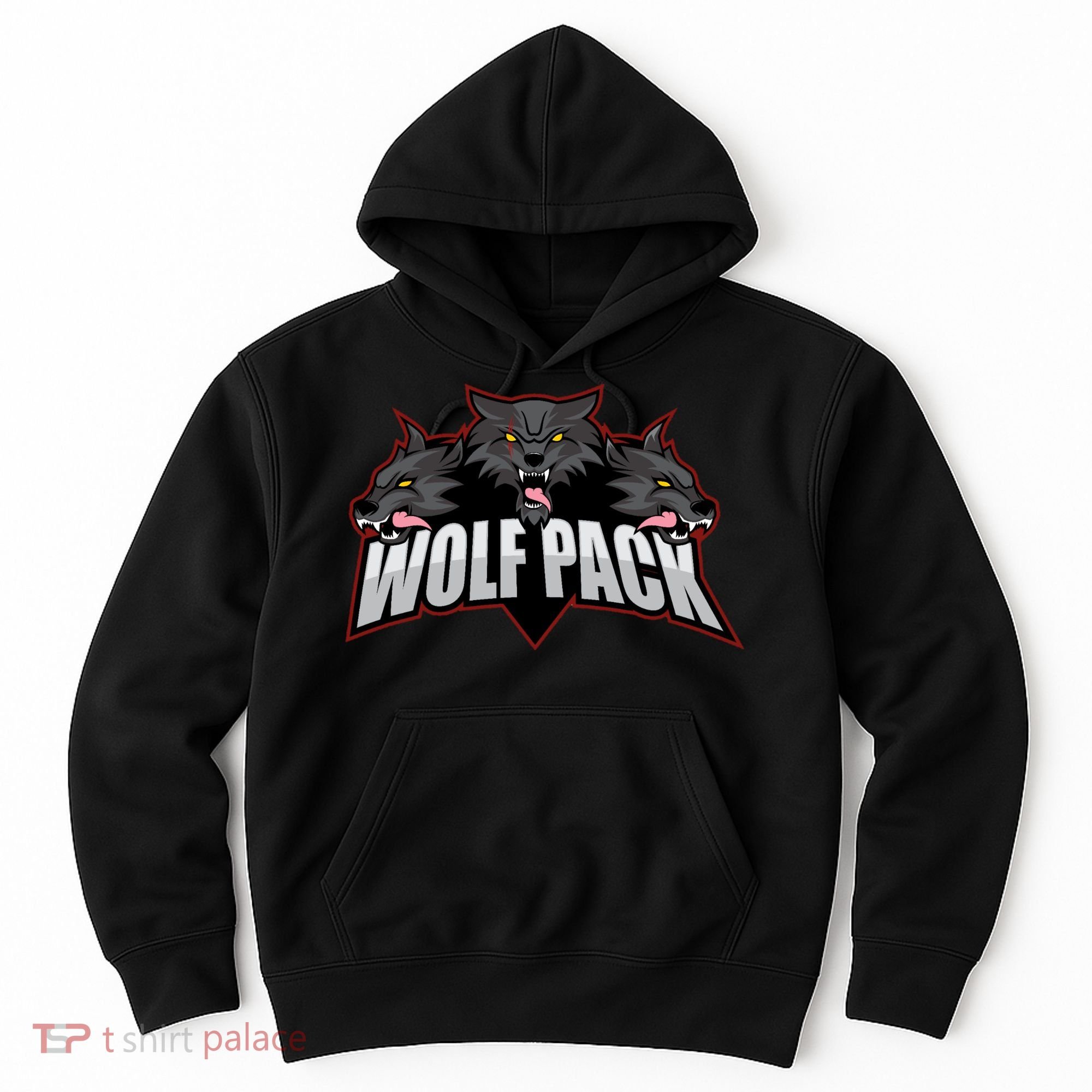 Wolfpack Sports Logo Hoodie