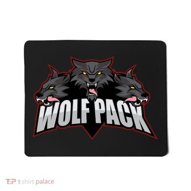 Wolfpack Sports Logo Mousepad