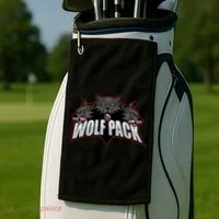 Wolfpack Sports Logo Golf Towel thumb 2