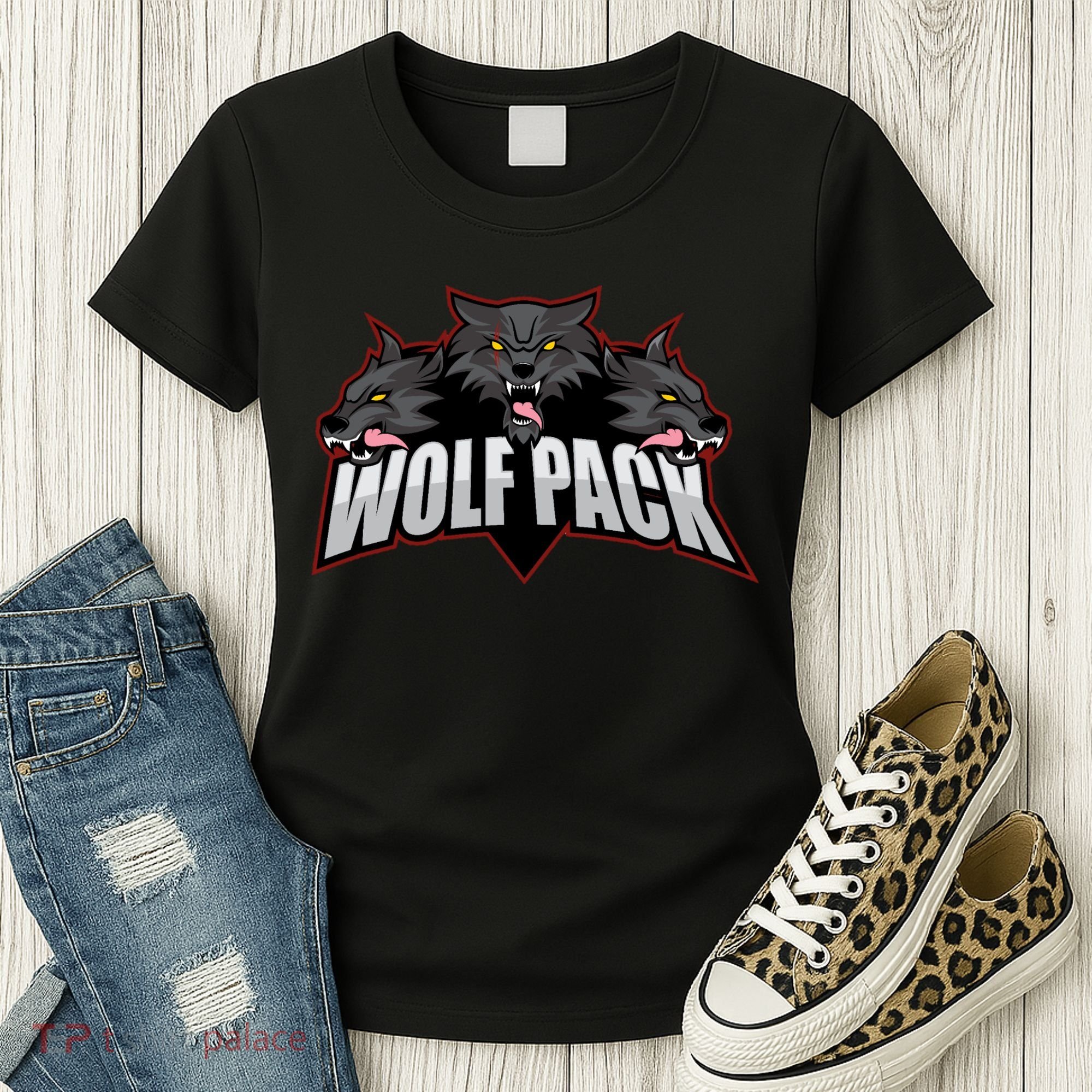 Wolfpack Sports Logo Women's T-Shirt