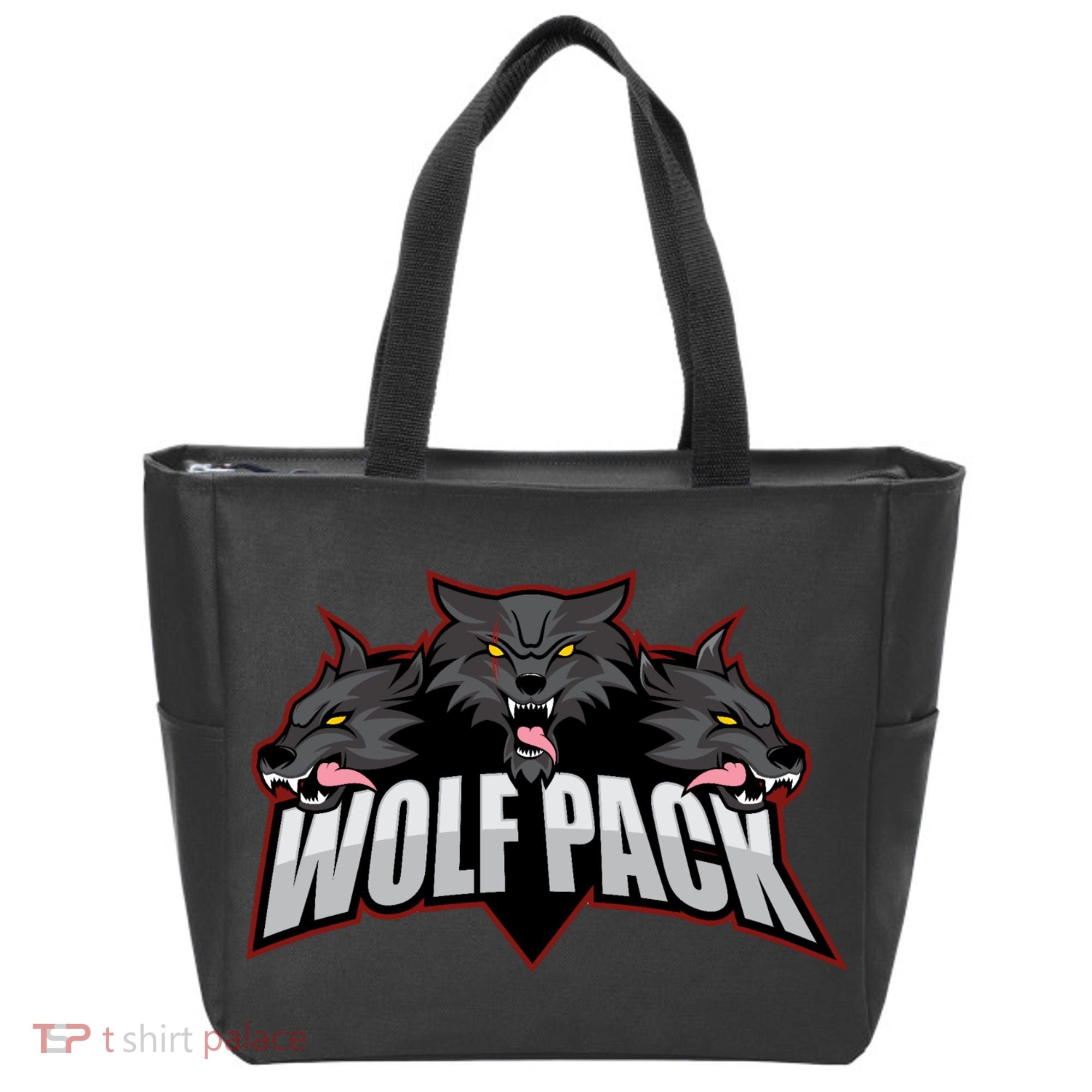 Wolfpack Sports Logo Tote Bag