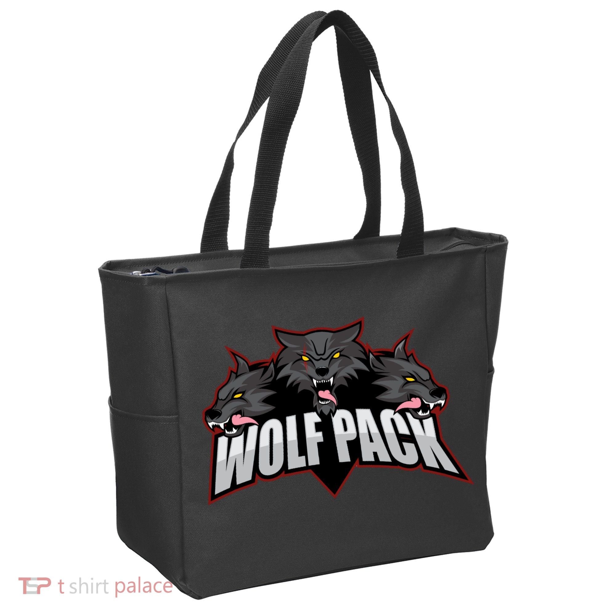 Wolfpack Sports Logo Tote Bag