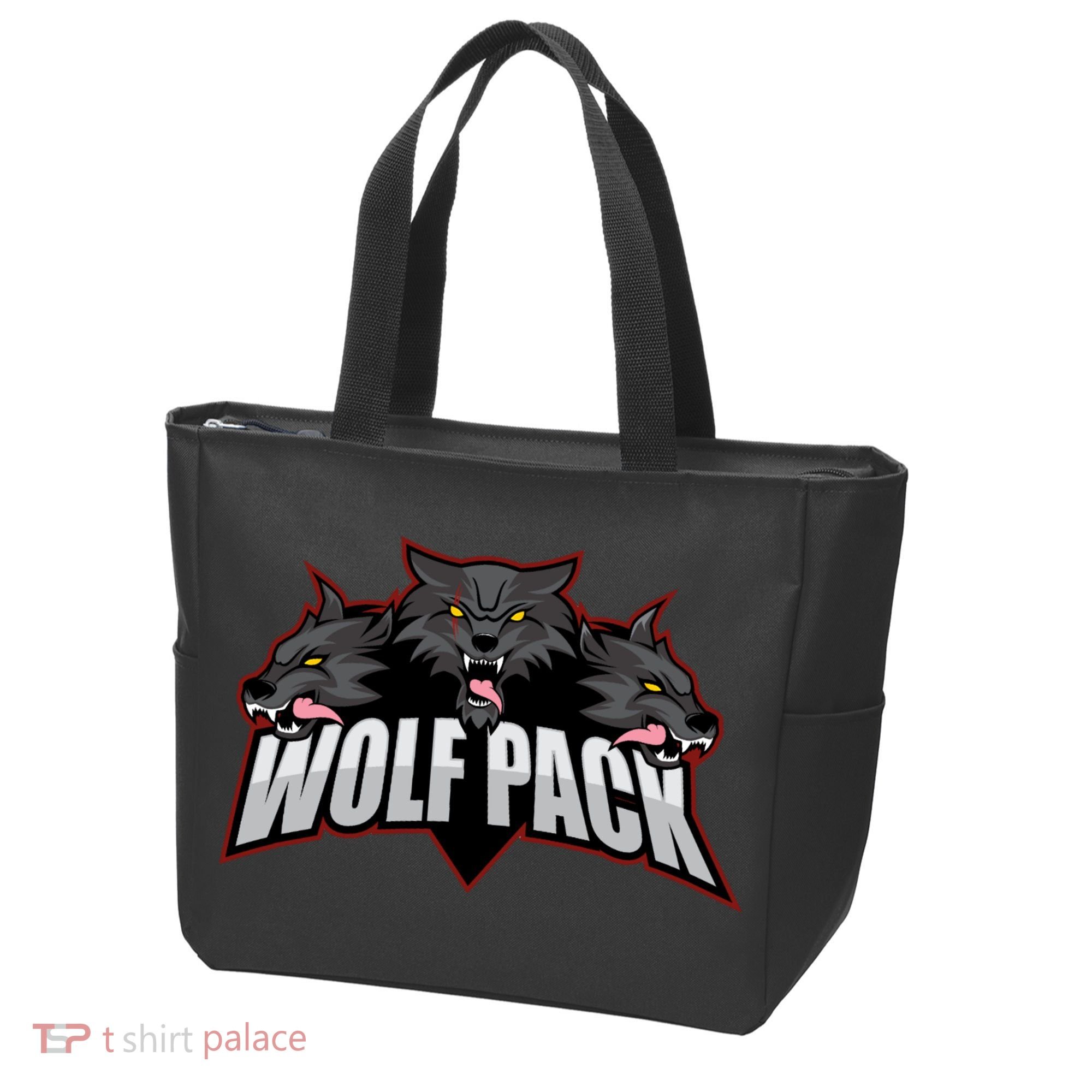 Wolfpack Sports Logo Tote Bag