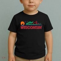 Wisconsin State License Plate Toddler T-Shirt thumb 2
