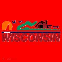 Wisconsin State License Plate Santa Hat thumb 1