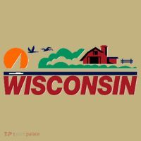 Wisconsin State License Plate Hoodie thumb 7