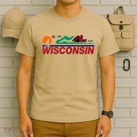 Wisconsin State License Plate T-Shirt thumb 6