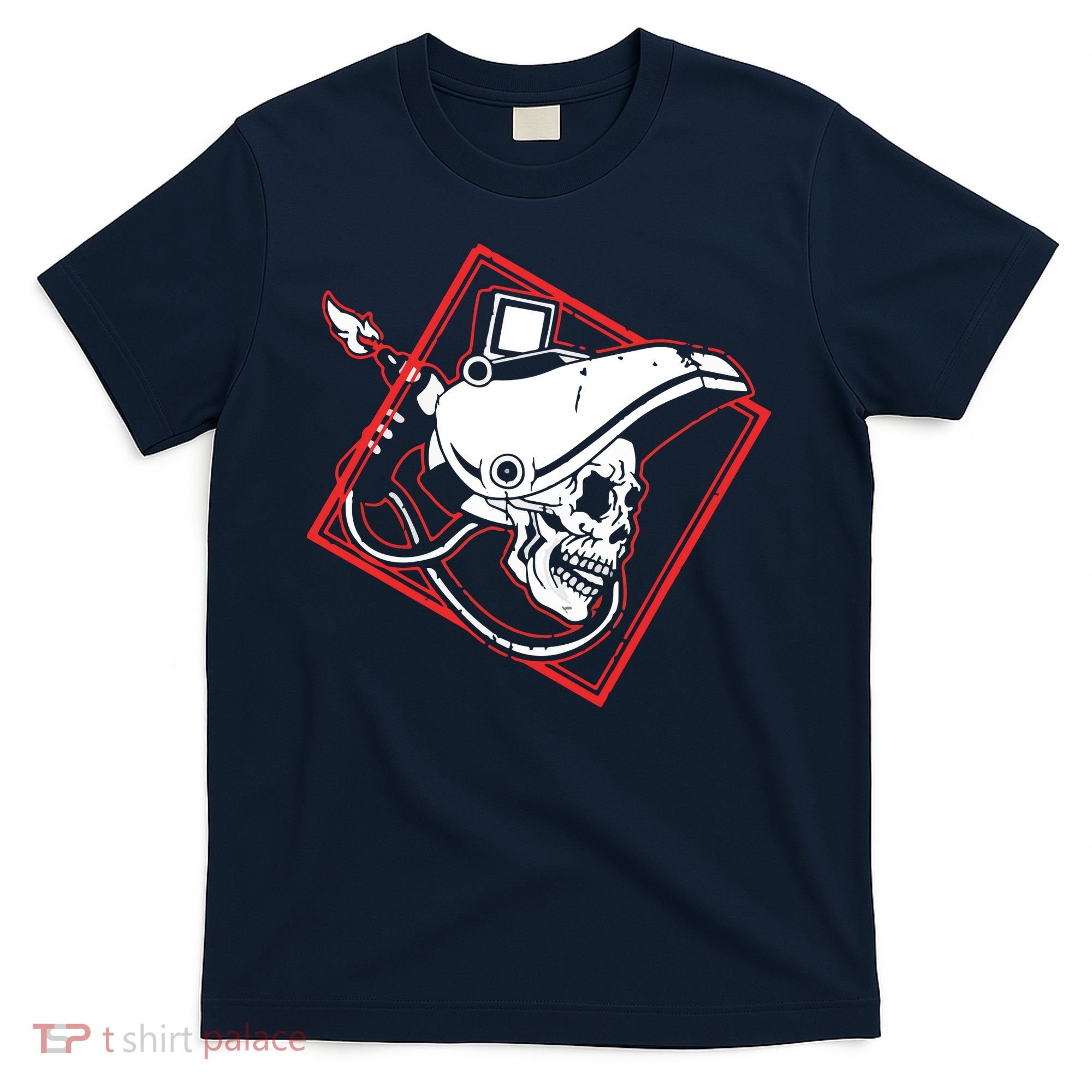 Welder Skull Mig Welding Funny Welding T-Shirt