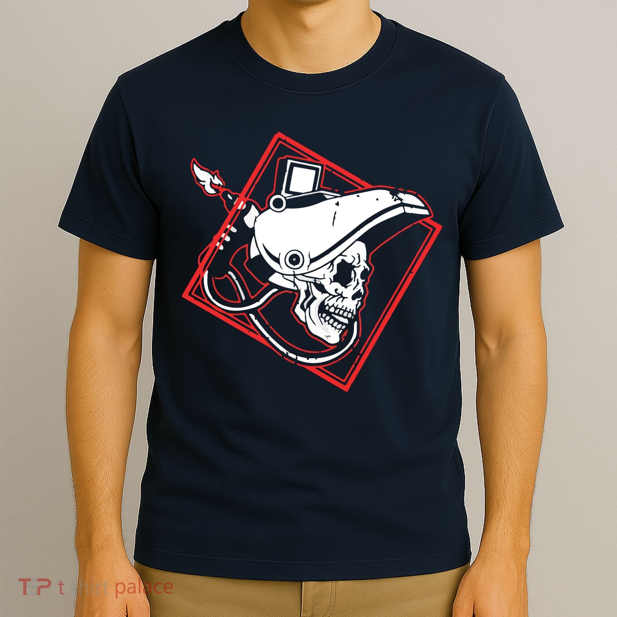 Welder Skull Mig Welding Funny Welding T-Shirt
