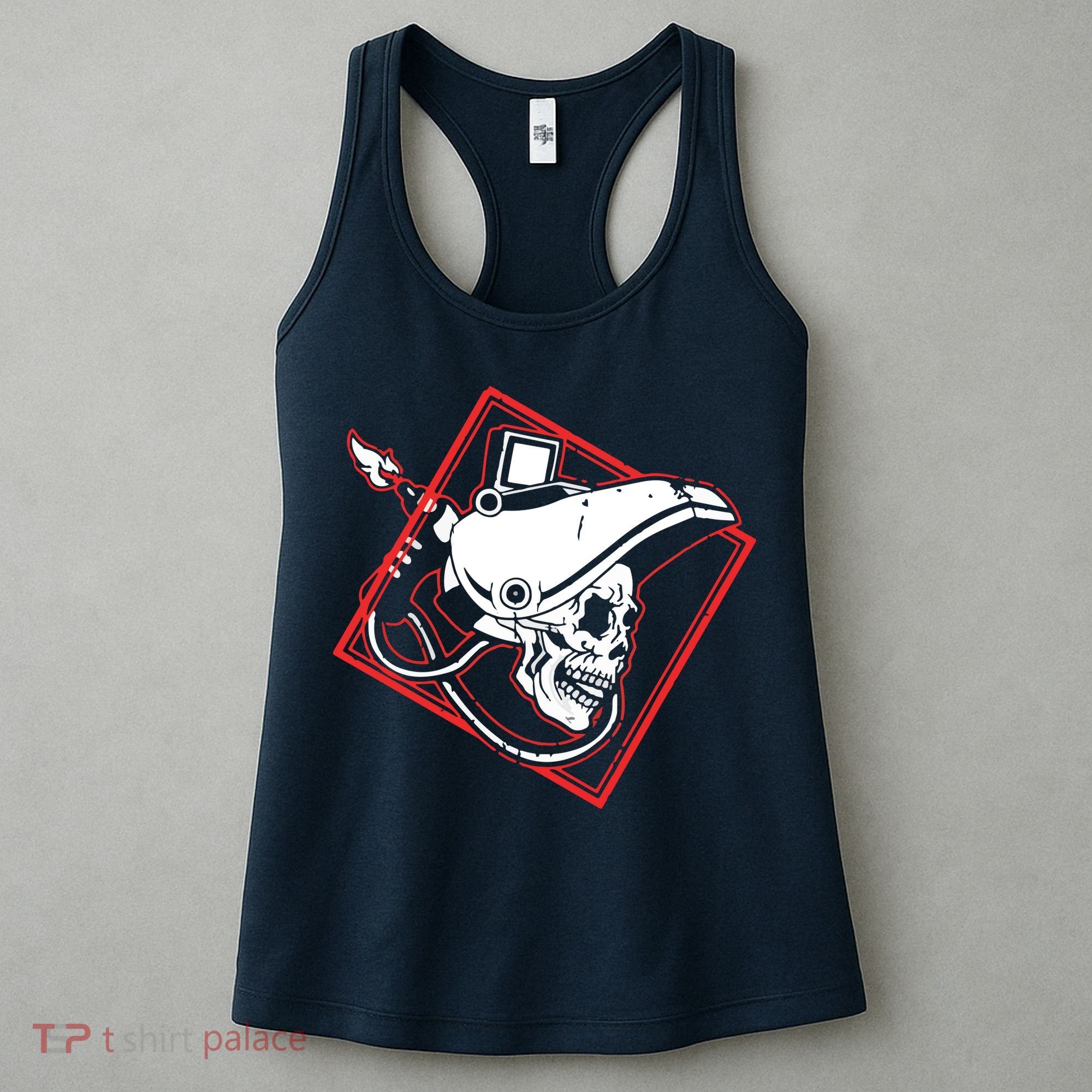 Welder Skull Mig Welding Funny Welding Women's Tank Top