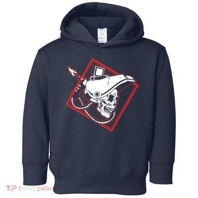 Welder Skull Mig Welding Funny Welding Toddler Hoodie