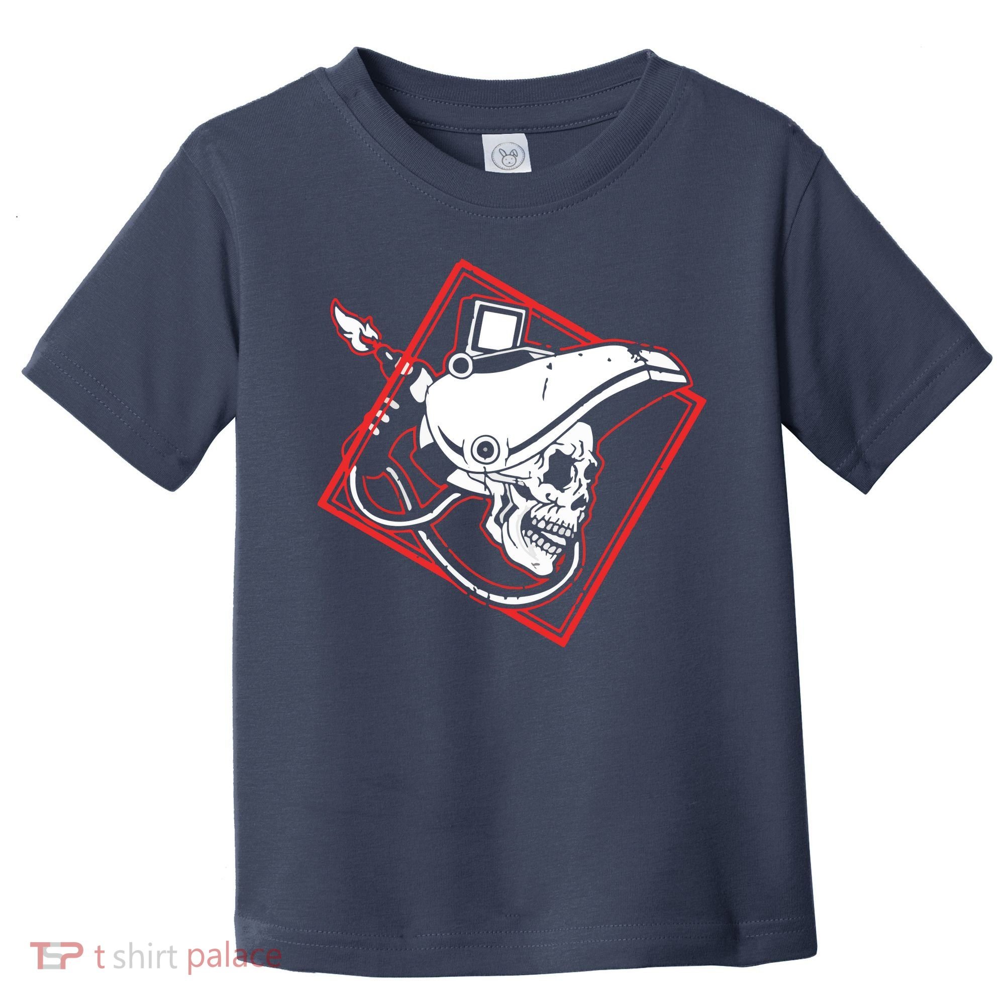 Welder Skull Mig Welding Funny Welding Toddler T-Shirt