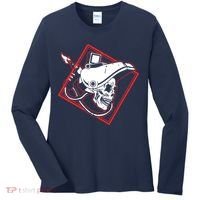 Welder Skull Mig Welding Funny Welding Women's Long Sleeve Shirt thumb 0