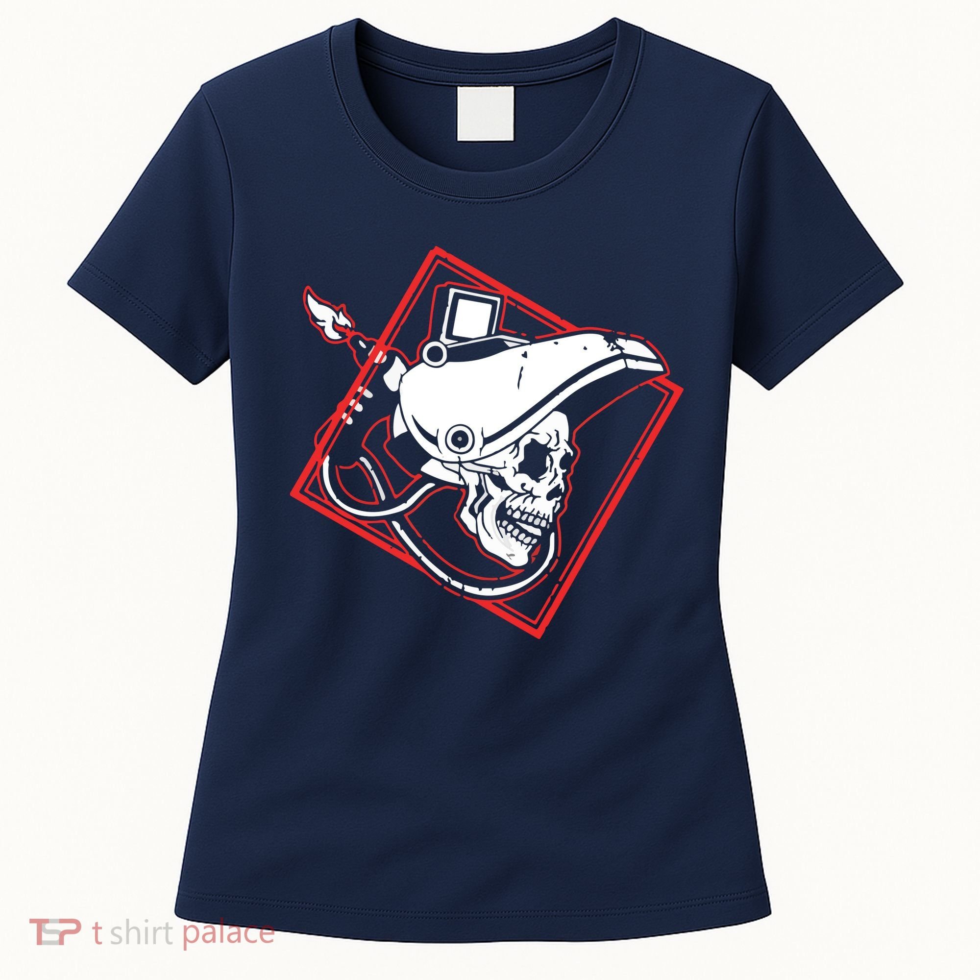 Welder Skull Mig Welding Funny Welding Women's T-Shirt