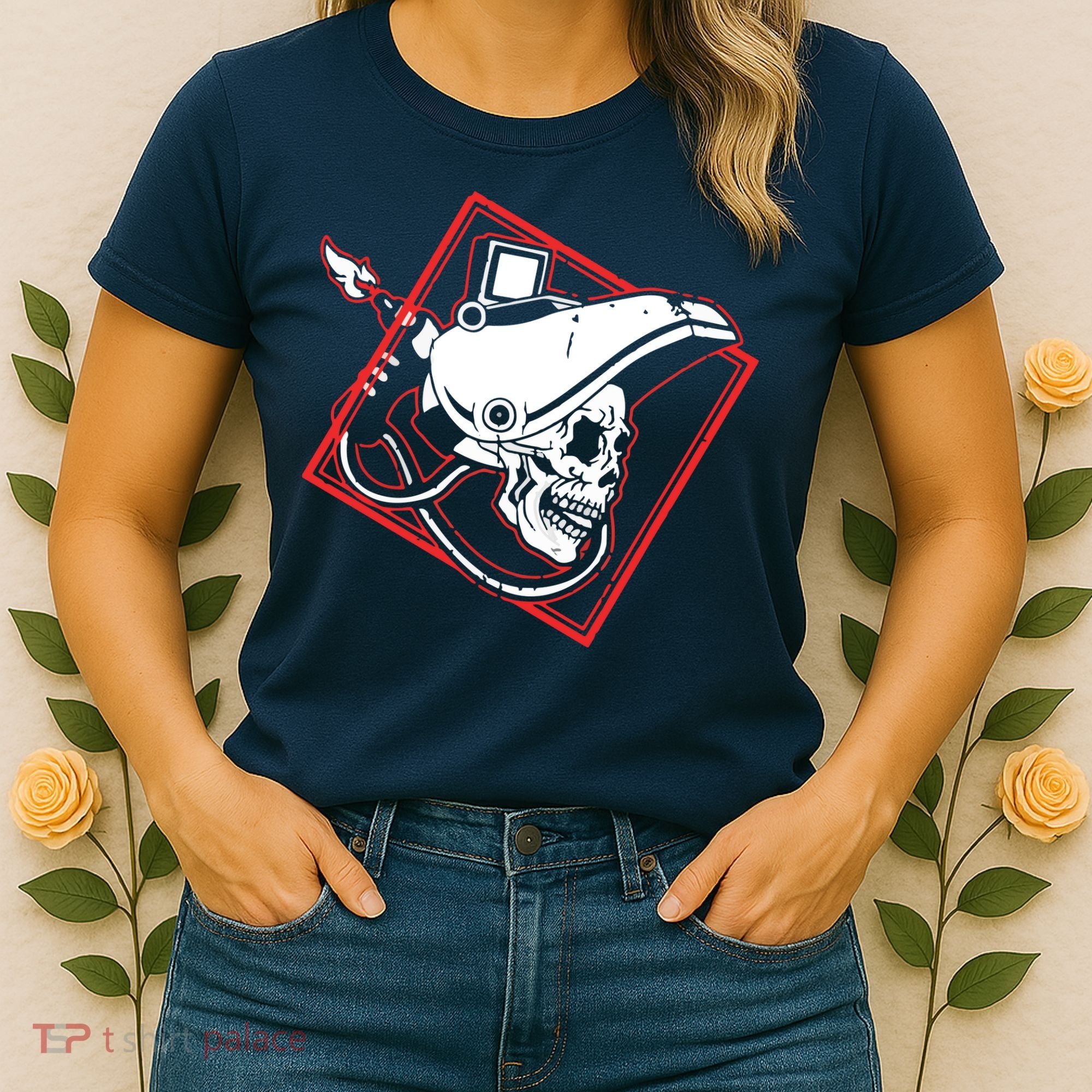 Welder Skull Mig Welding Funny Welding Women's T-Shirt