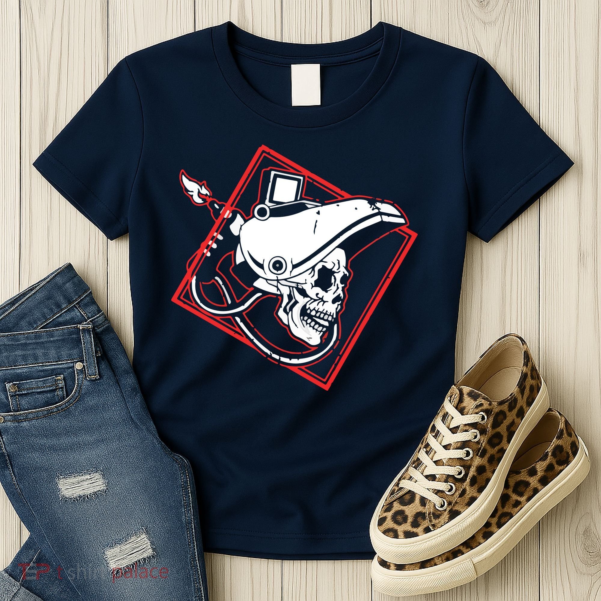 Welder Skull Mig Welding Funny Welding Women's T-Shirt