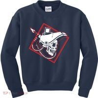 Welder Skull Mig Welding Funny Welding Kids Sweatshirt thumb 0
