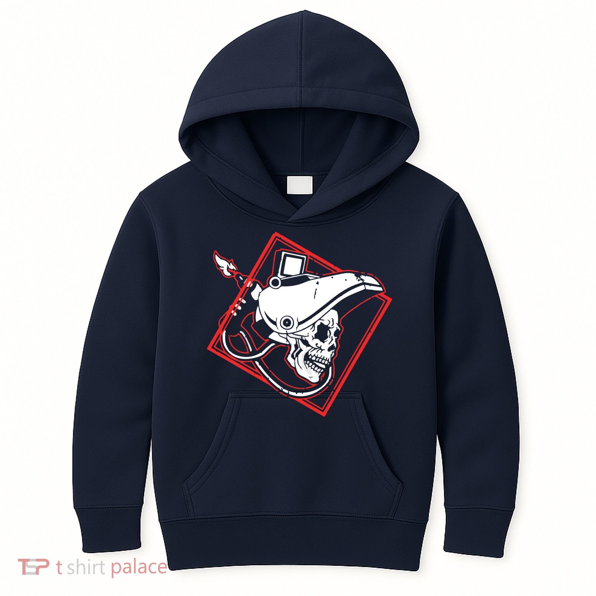 Welder Skull Mig Welding Funny Welding Kids Hoodie