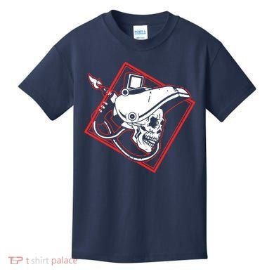 Welder Skull Mig Welding Funny Welding Kids T-Shirt