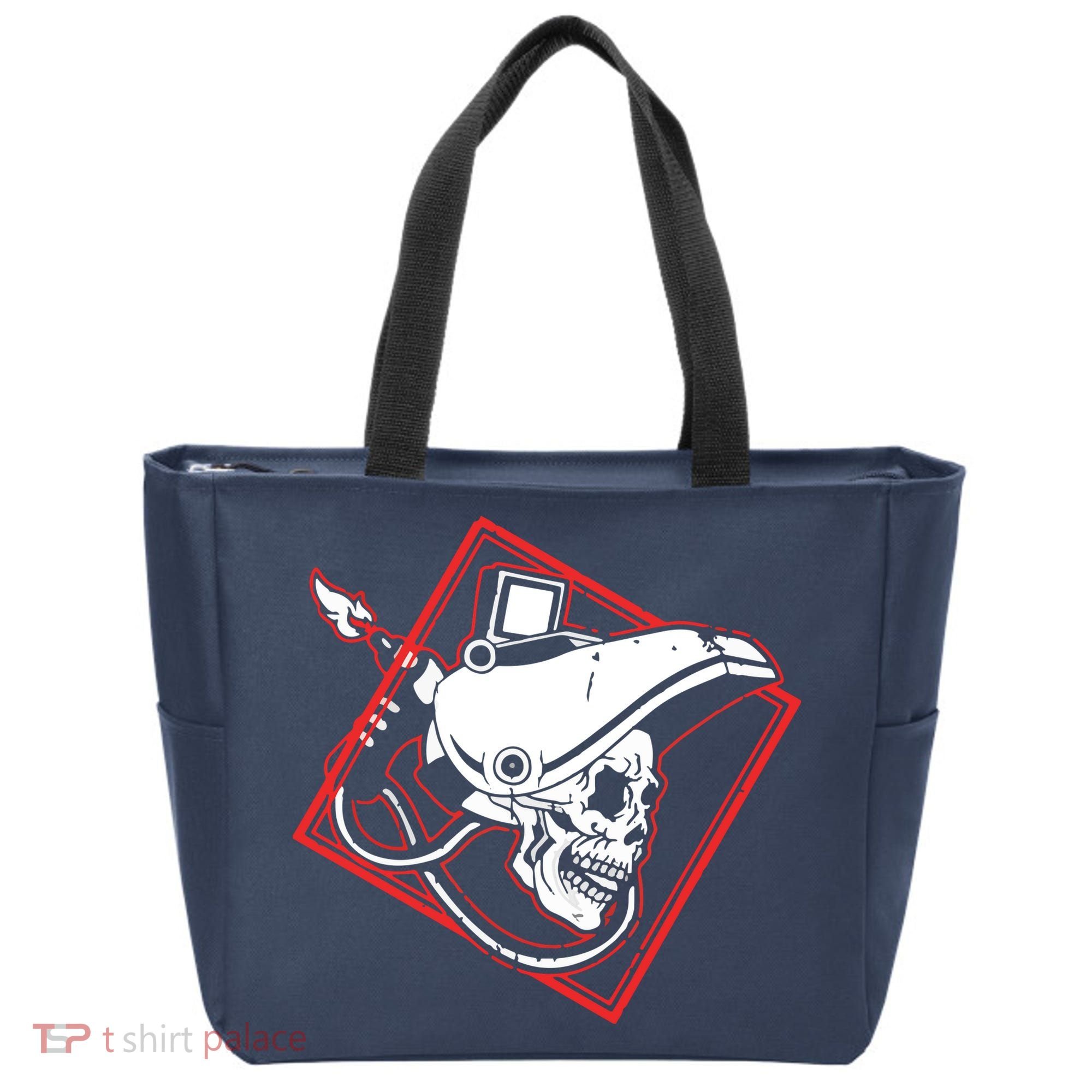 Welder Skull Mig Welding Funny Welding Tote Bag