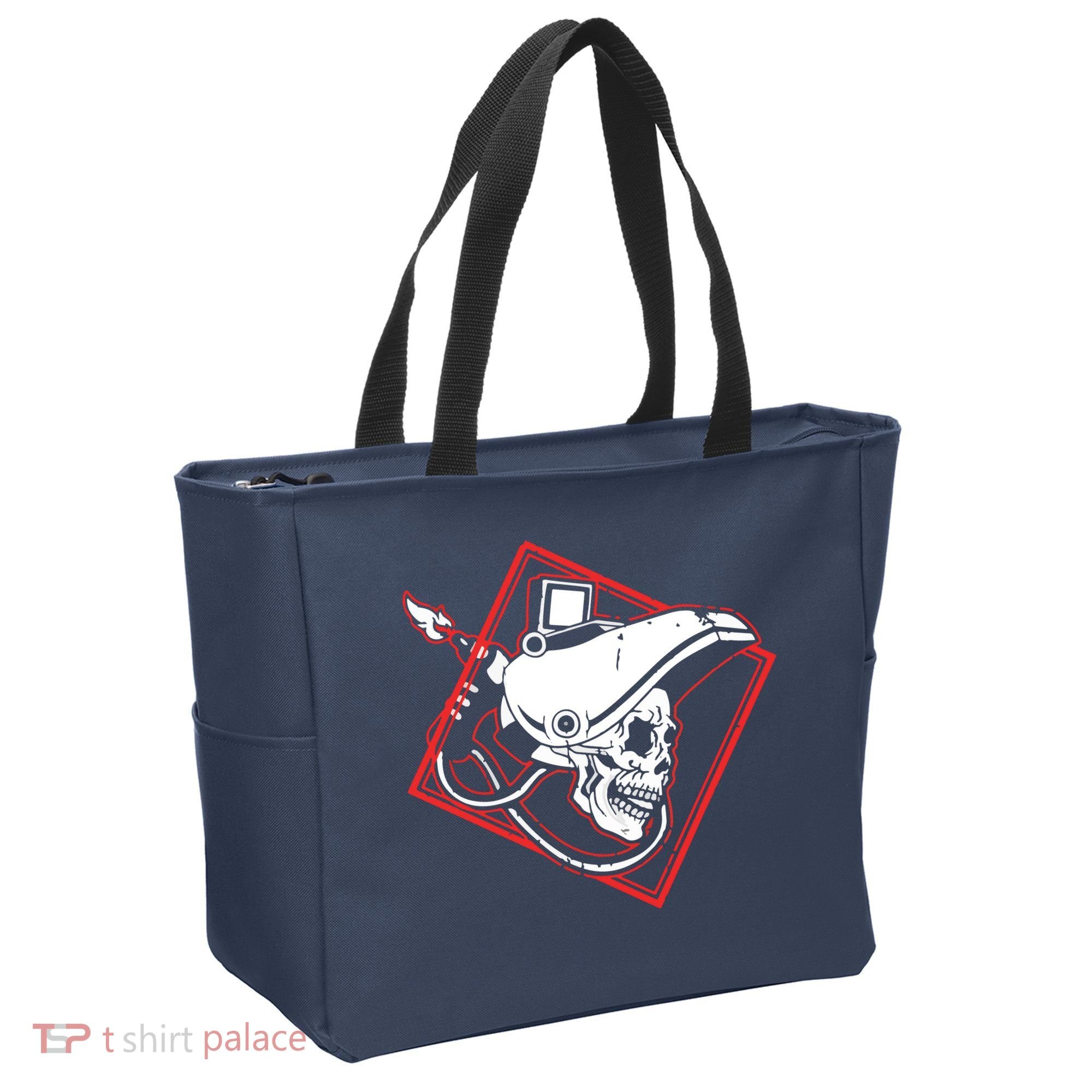 Welder Skull Mig Welding Funny Welding Tote Bag