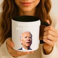 Who Shit My Pants Funny Anti Joe Biden Coffee Mug thumb 3