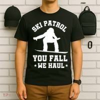 Winter Skiing Meaningful Gift Funny Ski Patrol Winter Sports Great Gift T-Shirt thumb 6