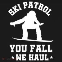 Winter Skiing Meaningful Gift Funny Ski Patrol Winter Sports Great Gift Mousepad thumb 1