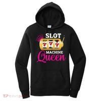 Womens Slot Machine Queen Funny Casino Gambling Women's Hoodie thumb 0