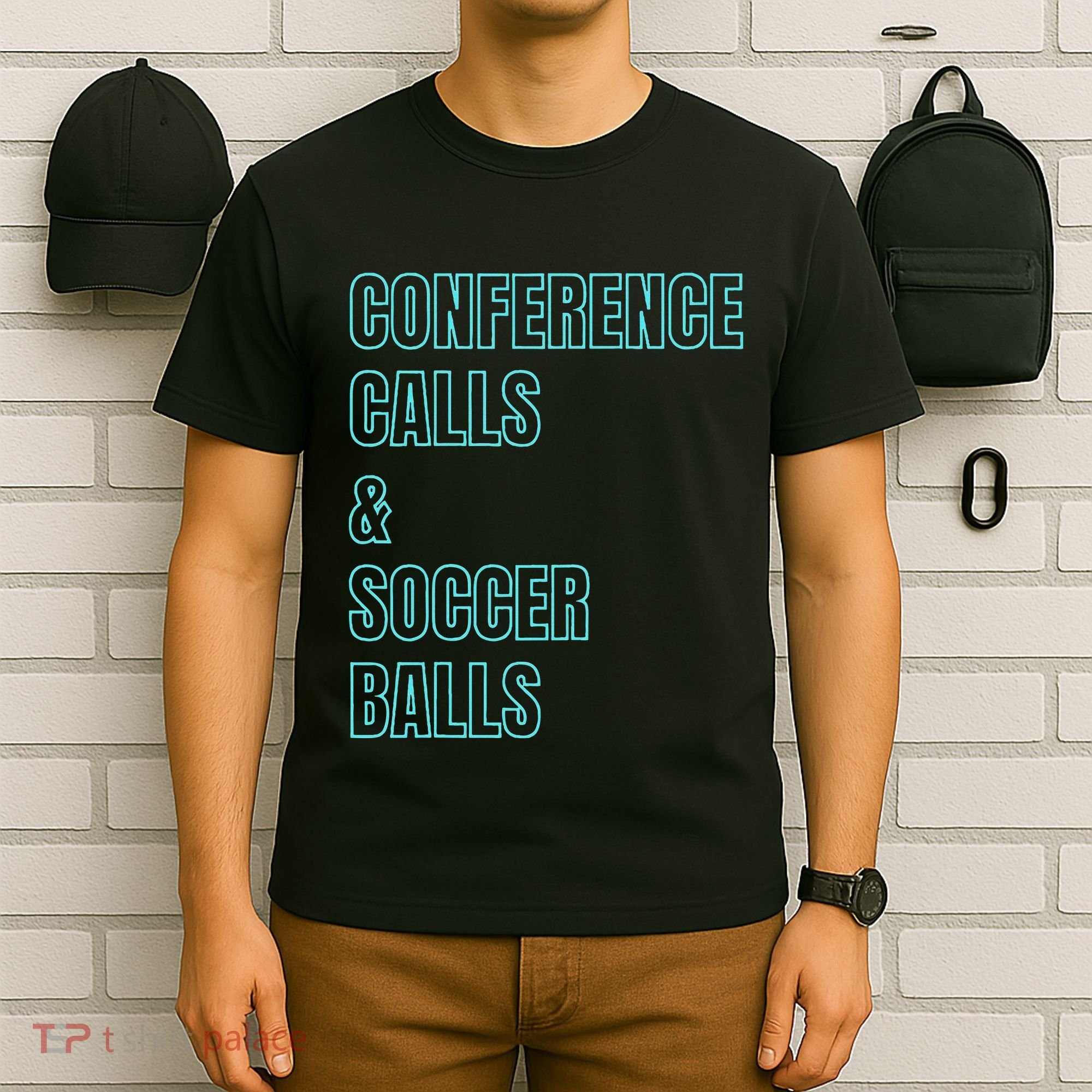 Working Soccer Mom Game Playful Cute Corporate Practice T-Shirt