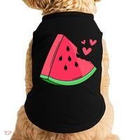 Watermelon Slice Melon Summer Vacation Season Fruit Lovers Doggie Tank thumb 0