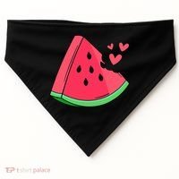 Watermelon Slice Melon Summer Vacation Season Fruit Lovers USA-Made Doggie Bandana thumb 0